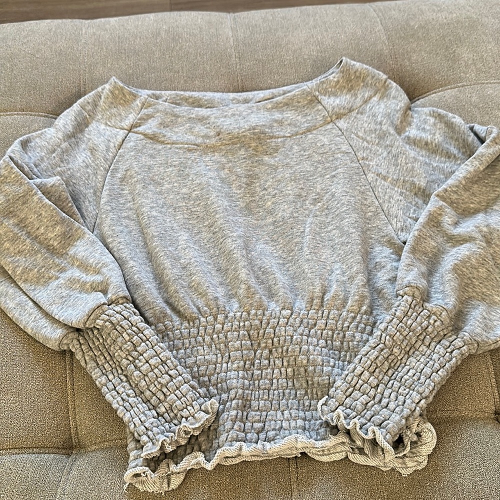 CROPPED CREWNECK SWEATSHIRT